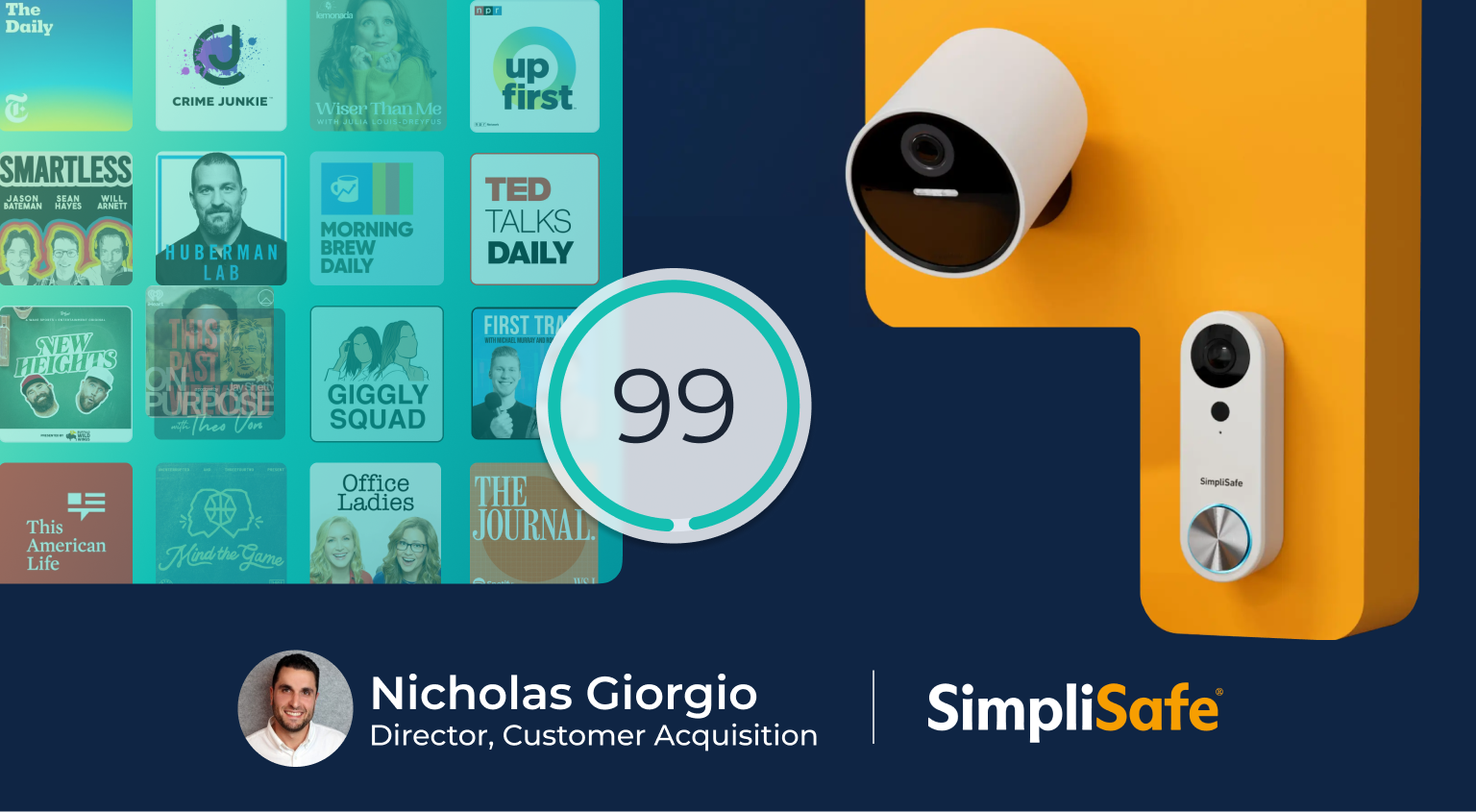 SimpliSafe uses SeekrAlign to grow podcast advertising reach