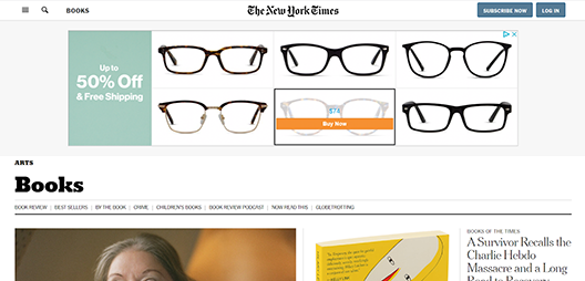 glasses book nyt